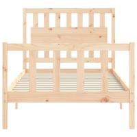 Bedframe zonder matras massief grenenhout 100x200 cm - thumbnail