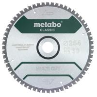 Metabo MULTI CUT CLASSIC 628285000 Cirkelzaagblad 254 x 30 x 1.8 mm Aantal tanden: 60 1 stuk(s) - thumbnail