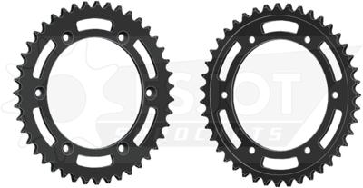 ESJOT Chain wheel 525 43z steel black