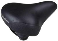 Selle San Remo Fietszadel marwi citybike unisex met hoekbescherming - zwart - thumbnail