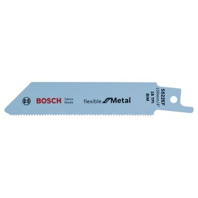 Bosch Accessories 2608657721 Reciprozaagblad S 522 EF, Flexible for Metal, verpakking van 2 stuks 2 stuk(s)