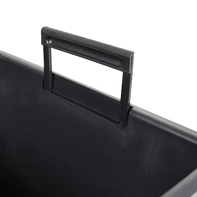 VidaXL Plantenbak met uitneembare bak rattan-look 37/64 l pp bruin