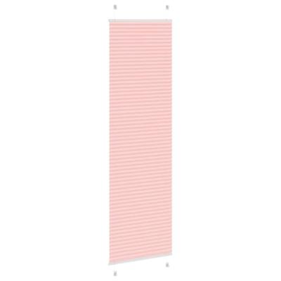 Pliss rolgordijn 65x200 cm stofbreedte 64,4 cm polyester roze