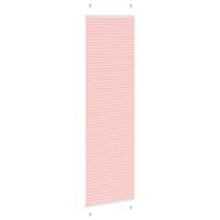 Pliss rolgordijn 65x200 cm stofbreedte 64,4 cm polyester roze - thumbnail