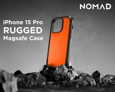 Nomad Rugged hoesje iPhone 15 Pro - Ultra Orange Nomad Rugged hoesje iPhone 15 Pro - Ultra Orange