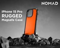 Nomad Rugged hoesje iPhone 15 Pro - Ultra Orange - thumbnail