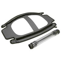 Klickfix Rixen & kaul mandtas, voorop "doggy" basket bag r&k doggy grey - thumbnail