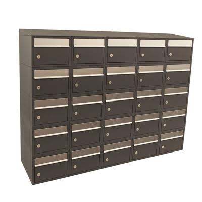 Stoer! Brickset 5-Breed, 5-Hoog Met Dak Antraciet - 40215065_5x5d