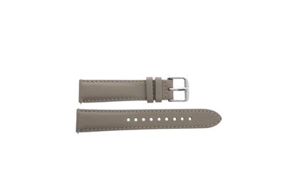 Horlogeband Fossil ES3189 Leder Beige 18mm
