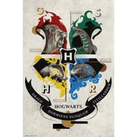 Poster Harry Potter - Animal Crest 61x91,5cm - thumbnail