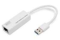 Digitus Netwerk, USB 3.2 Gen 1 (USB 3.0) Adapter [1x USB 3.0 stekker A - 1x RJ45] DN-3023 20.00 cm Afgeschermd - thumbnail