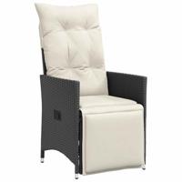 9-delige Tuinset poly rattan zwart - thumbnail