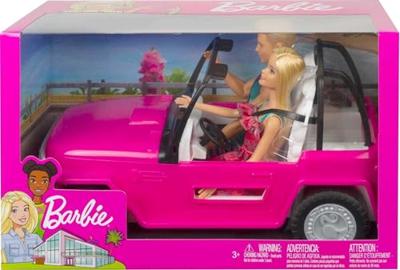 Barbie Beach Cruiser met Barbie en Ken