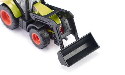 Siku 1392 Claas Axion + voorlader 8,9cm - thumbnail