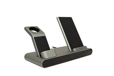 Rapoo XC600 3-in-1 Draadloze QI Inductielader Zilver