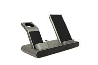 Rapoo XC600 3-in-1 Draadloze QI Inductielader Zilver - thumbnail