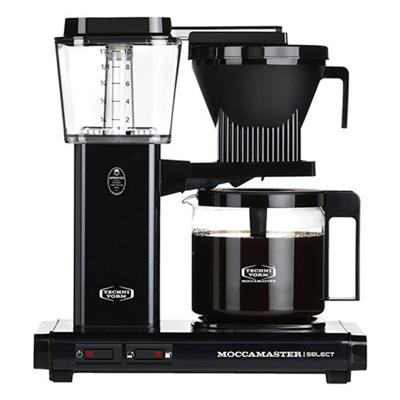Moccamaster KBG SELECT Koffiefilter apparaat Zwart - thumbnail