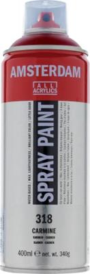 Amsterdam All Acrylics Amsterdam • spray paint karmijn 318 400ml