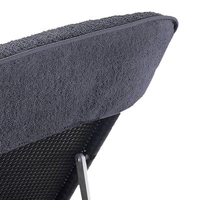 VidaXL Strandhanddoeken 2 st 400 g/m² 60x135 cm stof antracietkleurig VidaXL Strandhanddoeken 2 st 400 g/m² 60x135 cm stof antracietkleurig