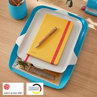 Brievenbak leitz cosy met desk organiser blauw - thumbnail