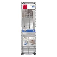 Metaltex keuken/badkamer opbergtrolley ascona 41x23x84 cm wieltjes - thumbnail