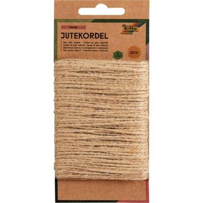 Touw jute folia 20 meter naturel | 6 stuks