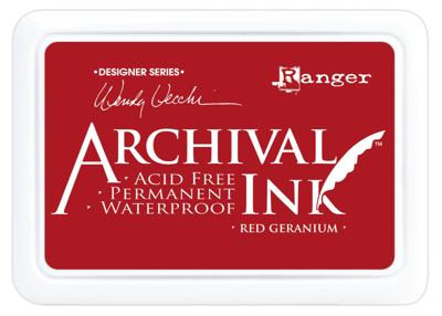 Ranger Ink Ranger • archival ink pad red geranium