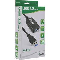 InLine 35650 USB-kabel 5 m USB 3.2 Gen 1 (3.1 Gen 1) USB A Zwart - thumbnail