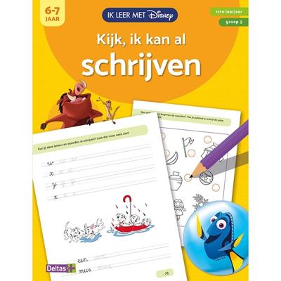 Deltas ik leer met Disney kijk, ik kan al schrijven