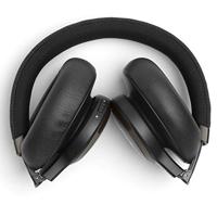 JBL LIVE 650BTNC Draadloze over-ear hoofdtelefoon in zwart, bluetooth oortelefoon met ruisonderdrukking, lange batterijduur en Alexa-integratie, onderweg naar muziek luisteren en telefoneren - thumbnail