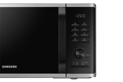 SAMSUNG MS23K3555ES SOLO Magnetron 23L - 800 W - 20 programma's - Zwart en zilver SAMSUNG MS23K3555ES SOLO Magnetron 23L - 800 W - 20 programma's - Zwart en zilver