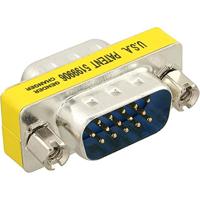 Delock 65010 VGA Adapter [1x D-sub stekker 15-polig - 1x D-sub stekker 15-polig] Zilver - thumbnail
