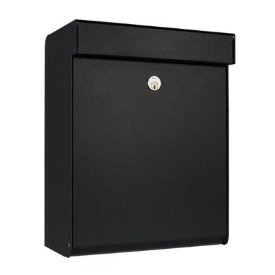 Design brievenbus Allux Grundform zwart