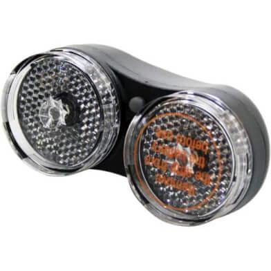 IKZI light koplamp dobbel batterij zwart oem