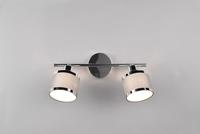 Trio Design opbouwspotArosa nikkel 2-lichts - 812100206 - thumbnail