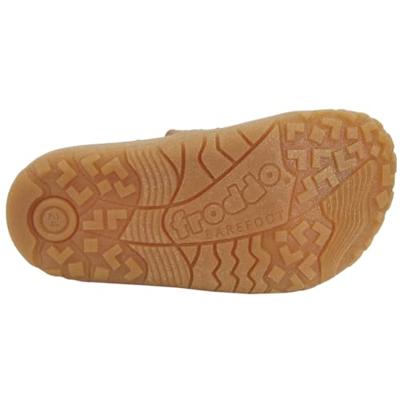 Barefootsandalen met bandjes voor kinderen BAREFOOT SANDAL FRODDO karamel