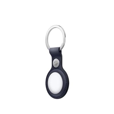 Apple FineWoven AirTag‑sleutelhanger - Marineblauw ​​​​​​​