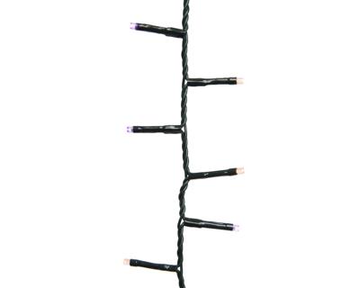 LED compact twinkel lights 750 paars en oranje lampjes