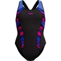 Speedo Eco+ Plastisol Laneback Badpak Dames 2XL/44 - thumbnail