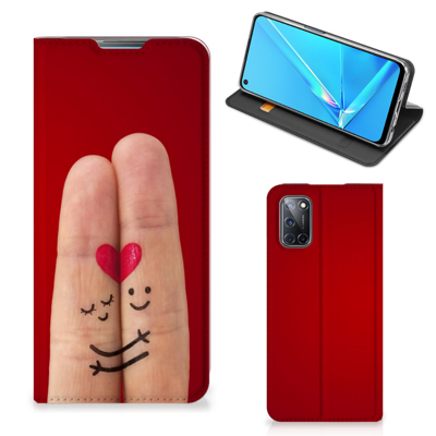 OPPO A52 | A72 Hippe | Standcase | Liefde - Origineel Romantisch Cadeau