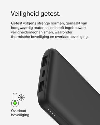 Powerbank Belkin BOOST↑CHARGE Zwart 10000 mAh