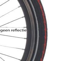 Deli Tire buitenband sa-206 16 x 1.75 zw oranje streep - thumbnail
