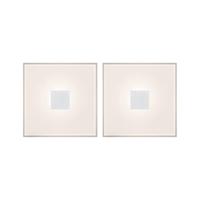 Paulmann LumiTiles Basic Set Square 10x10cm 78401 LED-paneel basisset LED 2.2 W Warmwit Wit - thumbnail