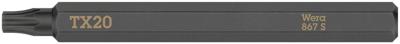 Wera 867 S TORX® bits voor slagschroevendraaier, TX 20 x 70 mm - 05018167001 Wera 867 S TORX® bits voor slagschroevendraaier, TX 20 x 70 mm - 05018167001
