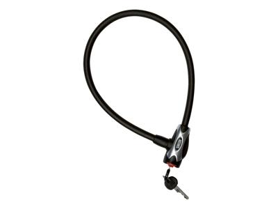 Simson kabelslot staal 12x65cm zwart