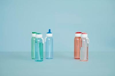 Mepal Campus Flip-Up Waterfles 500 ml Turquoise/Tranparant Mepal Campus Flip-Up Waterfles 500 ml Turquoise/Tranparant