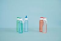 Mepal Campus Flip-Up Waterfles 500 ml Turquoise/Tranparant - thumbnail