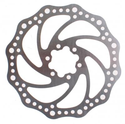 Remschijf RVS 140mm. incl 6 remschijf boutjes