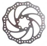 Remschijf RVS 140mm. incl 6 remschijf boutjes - thumbnail