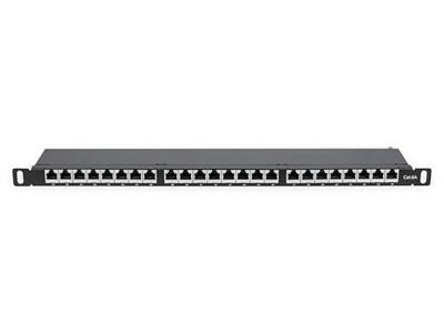 Intellinet 720922 24 poorten Patchpaneel 483 mm (19) CAT 6A 0.5 HE Zwart Ingericht